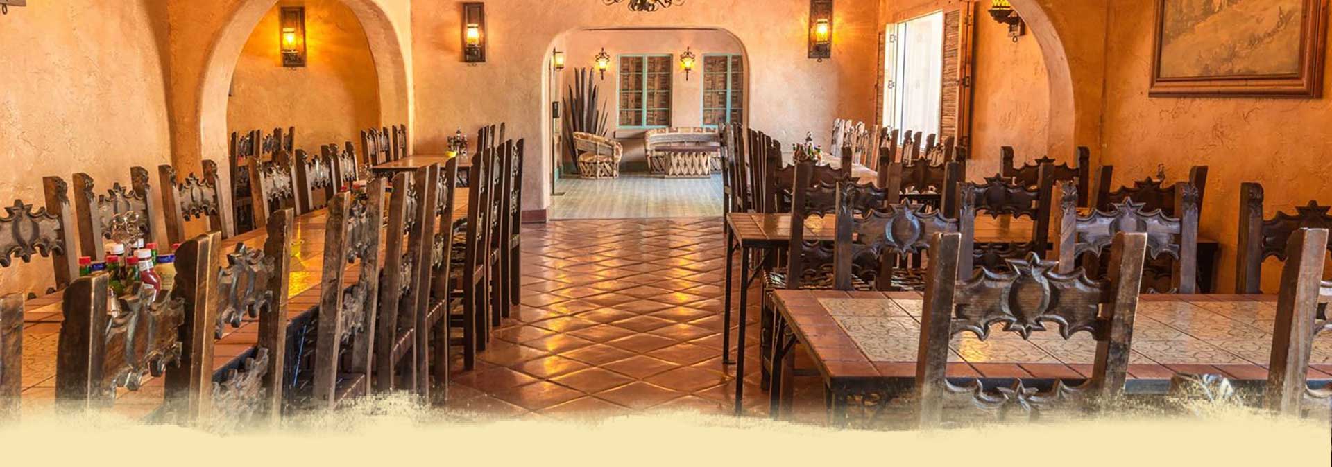 White Stallion Ranch Dining Header