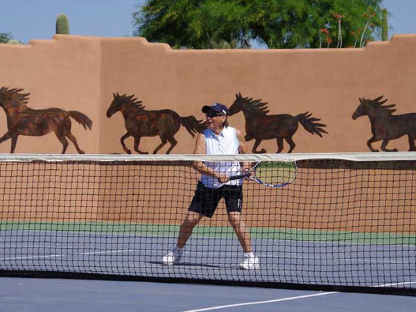 White Stallion Ranch Tennis Court