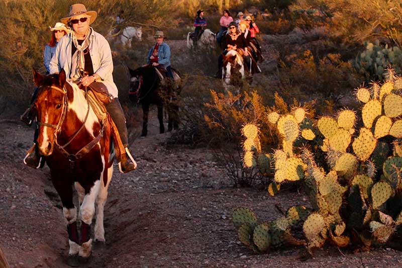 White Stallion Ranch Riding Photo Gallery