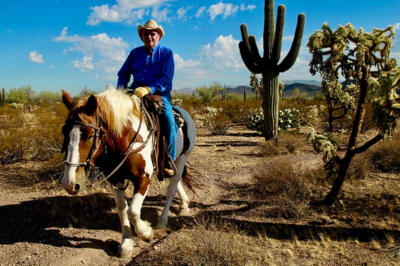 White Stallion Ranch Riding Photo Gallery