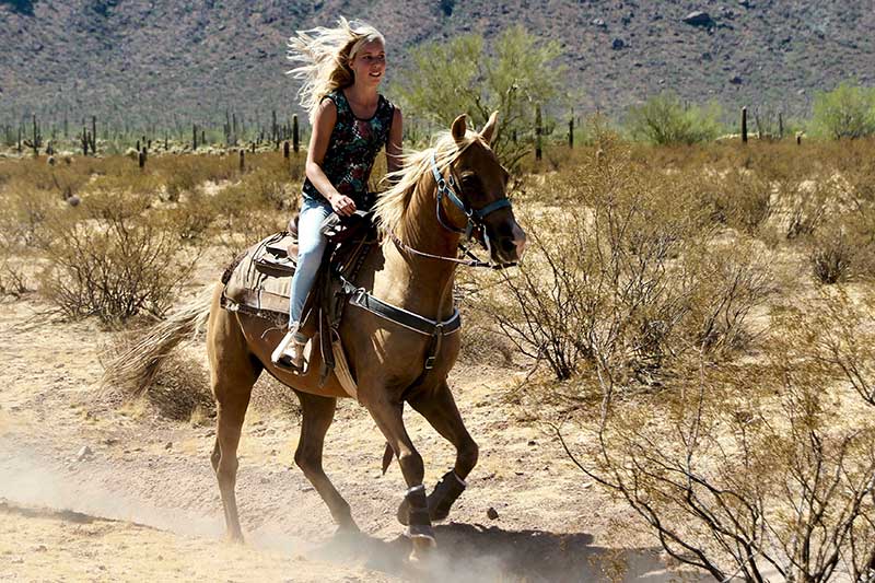 White Stallion Ranch Riding Photo Gallery