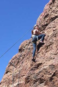 White Stallion Ranch Rock Climbing