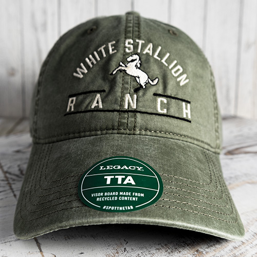 White Stallion Ranch Cap (Green)