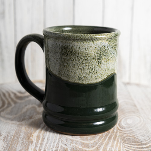 Green Hand Crafted Mug