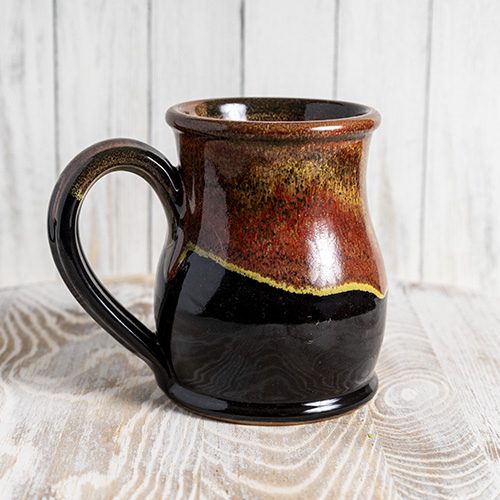 Rust Colored Hand Crafted Mug